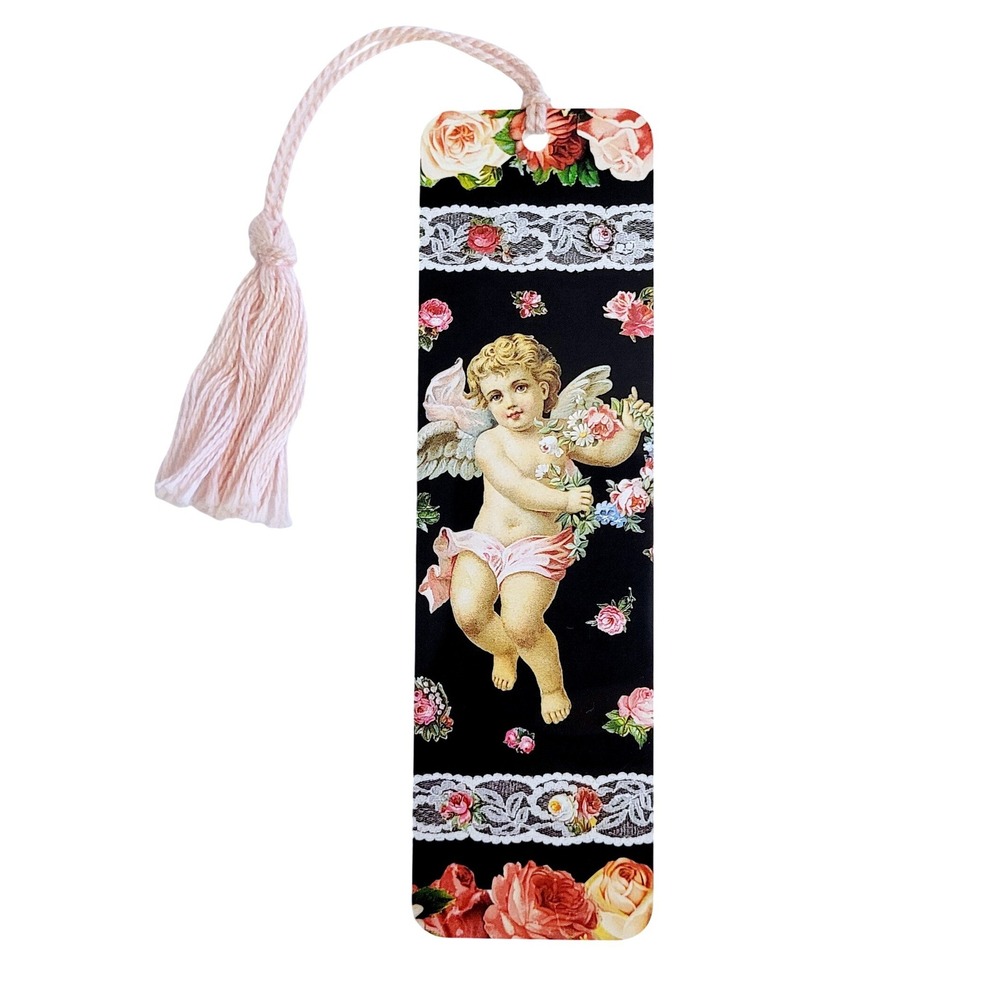 Vintage 90s "Victorian Nostalgia" Bookmark, Thomas L. Cathey, 1994 Artworks TC01